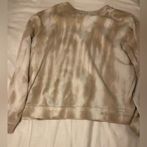Dyed Cream Sweatshirt
